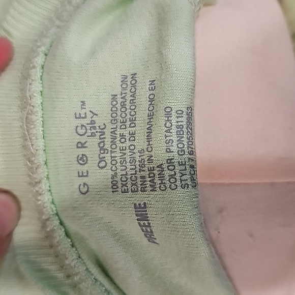 F 3 premie onesies green yellow tan - Picture 8 of 8